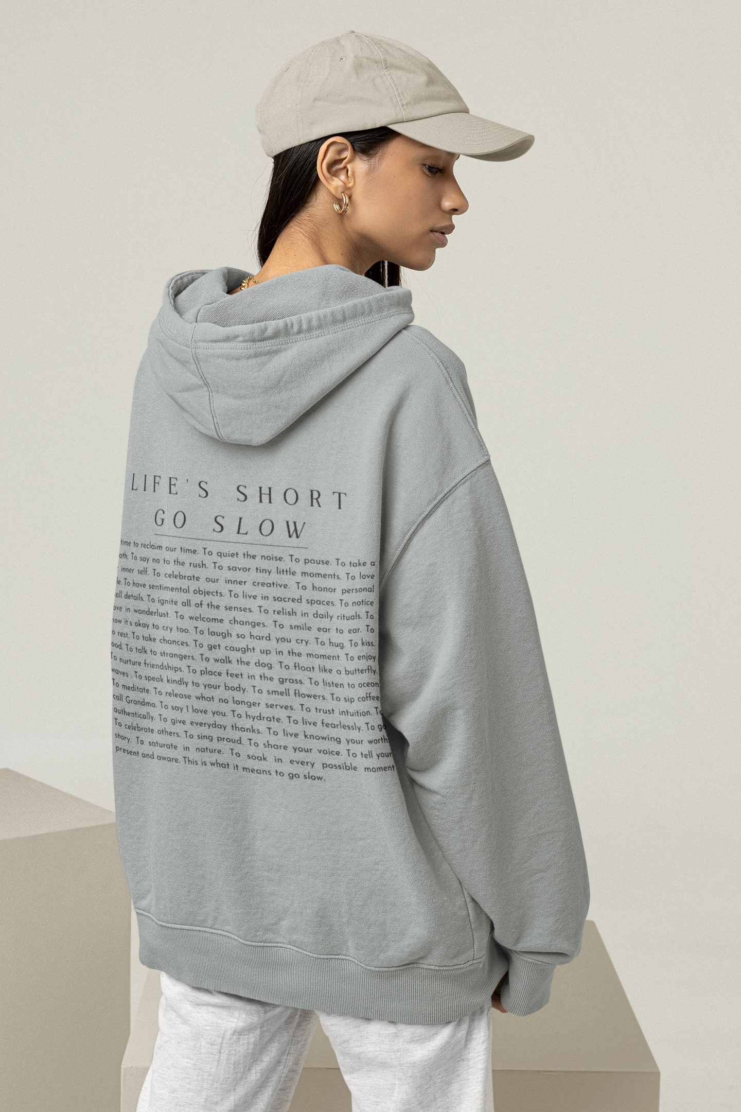 Life's Short- Go Slow Hoodie