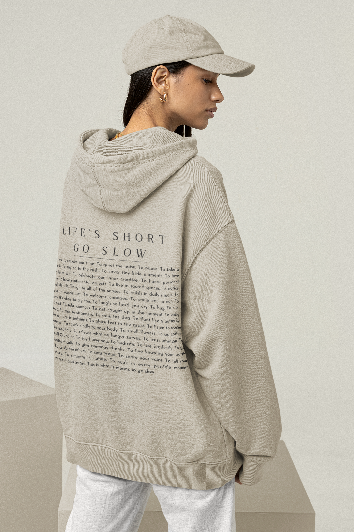 Life's Short- Go Slow Hoodie