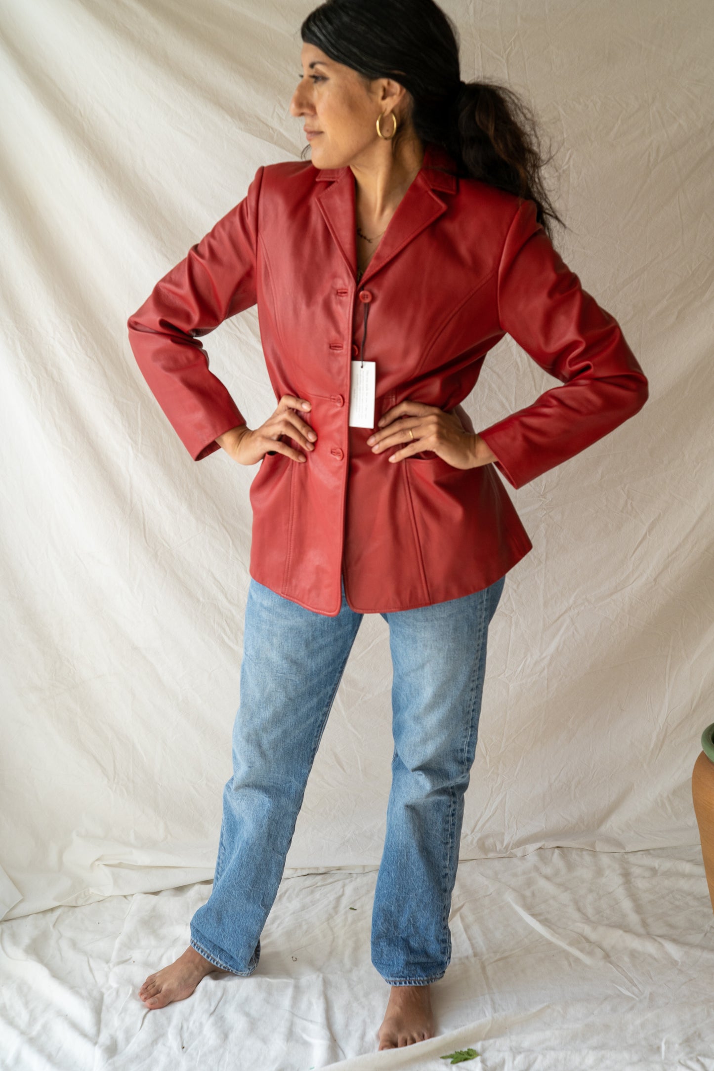 Red Leather Jacket
